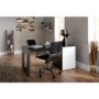 Sorbonne Executive Office Desk Walnut Effect - Alphason Designs