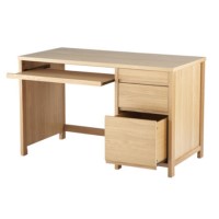 Alphason Designs Hunter Desk with Drawers in Oak