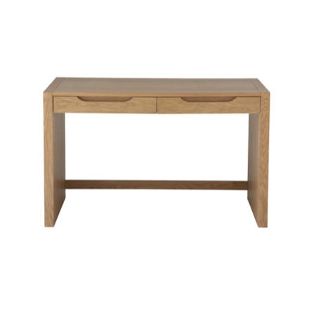 Alphason Designs Butler Desk with Drawers in Oak