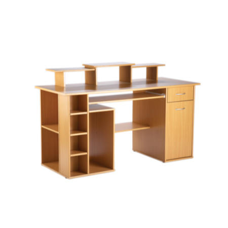 Alphason Designs San Diego Workstation in Beech