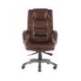 Alphason Designs Northland Brown Leather Faced Executive Chair