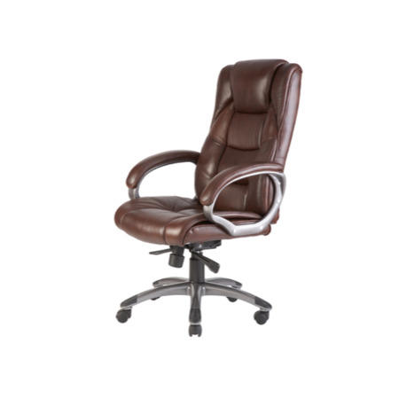 Alphason Designs Northland Brown Leather Faced Executive Chair