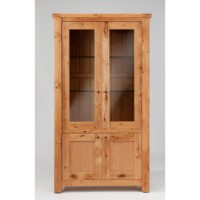 Willis Gambier Originals Normandy Solid Oak 4 Door Display Cabinet