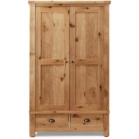 Willis Gambier Originals Normandy Solid Oak 2 Door Wardrobe