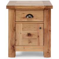 Willis Gambier Originals Normandy Solid Oak Bedside Table
