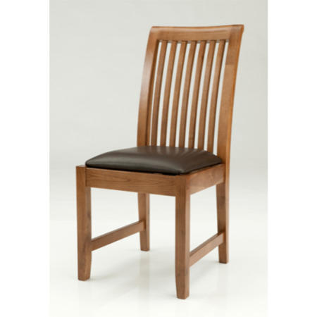 Willis Gambier Originals Bretagne Solid Oak Slat Back Dining Chair