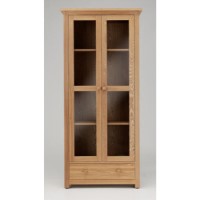 Willis Gambier Originals Portland Solid Ash 2 Door Display Cabinet