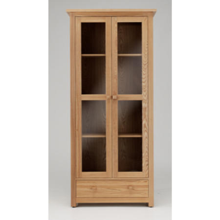 Willis Gambier Originals Portland Solid Ash 2 Door Display Cabinet