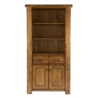 Willis Gambier Originals Rustic Mill Distressed Pine Display Cabinet