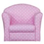 Kidsaw Mini Girls Armchair - Pink With Dots