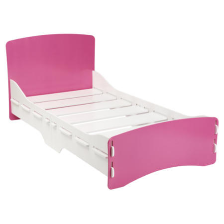 Kidsaw Blush Hot Pink Single Bed Frame - single | Furniture123