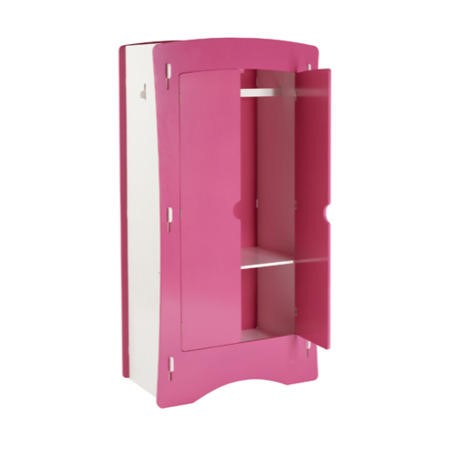 Kidsaw Blush Hot Pink Double Wardrobe Furniture123