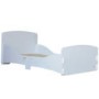 Kidsaw Toddler First Bed Frame in White