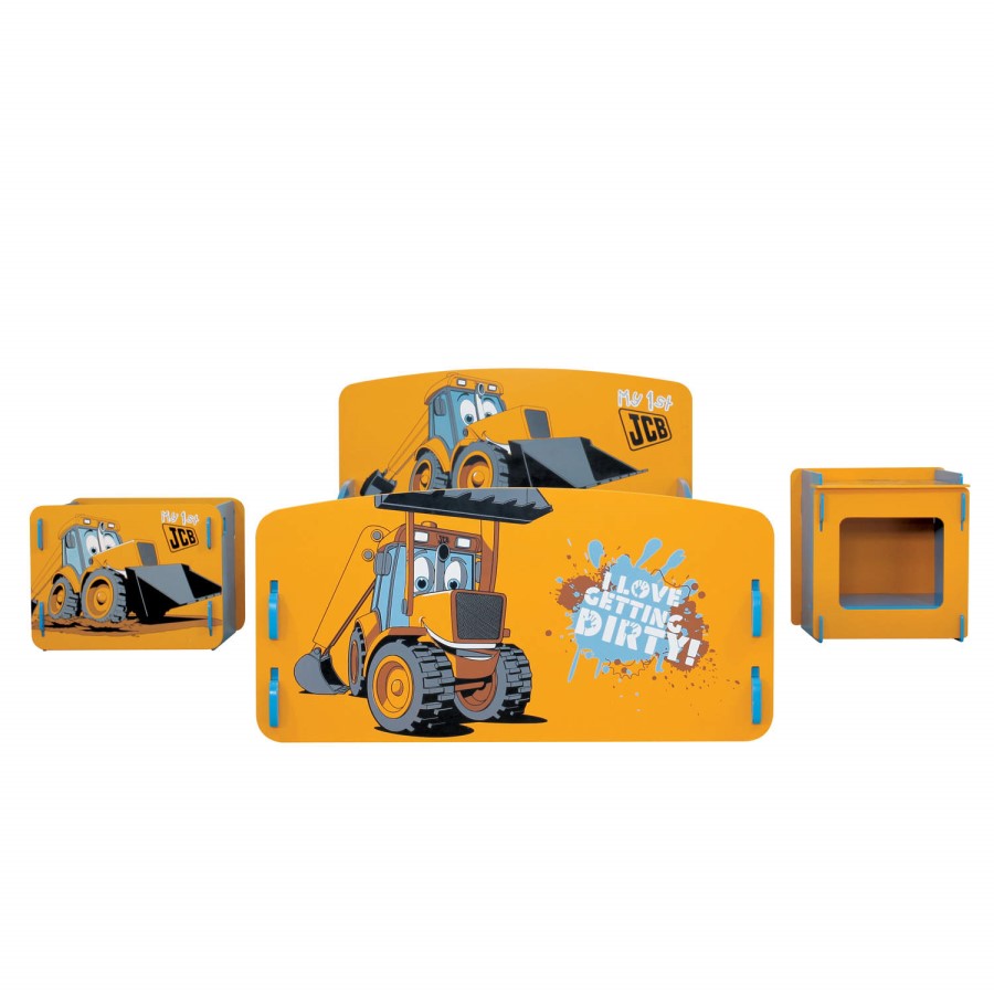 Kidsaw JCB Room In A Box In Yellow Black & Blue