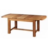 Normandy Oak Extending Dining Table - small