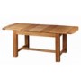 Normandy Oak Extending Dining Table - small