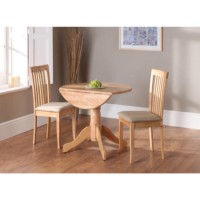 Wilkinson Furniture Brecon Drop Leaf Dining Table in Natural