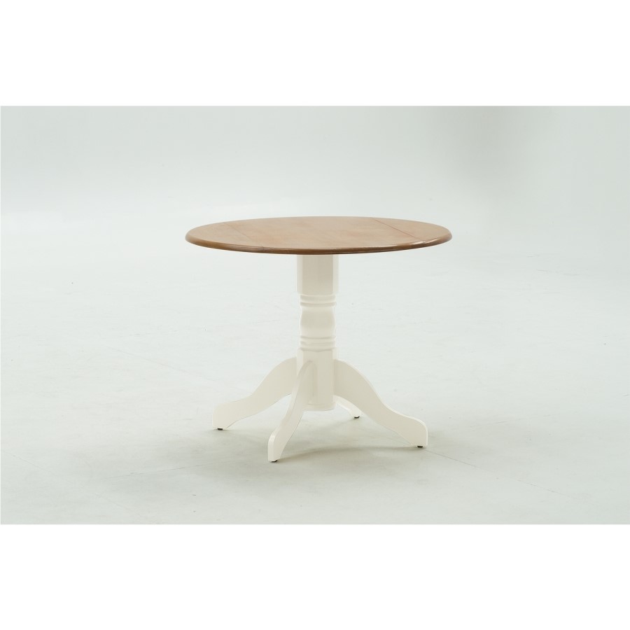 Wilkinson Furniture Brecon Drop Leaf Dining Table in Buttermilk