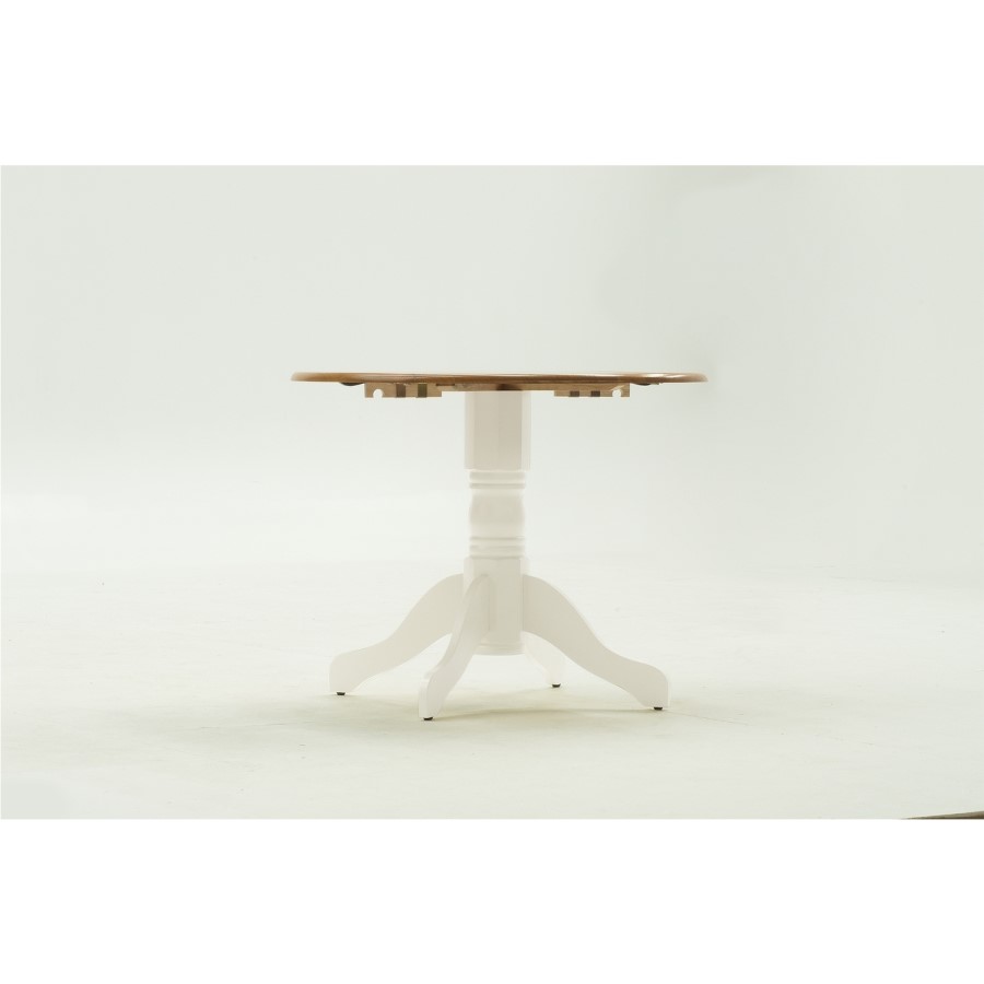 Wilkinson Furniture Brecon Drop Leaf Dining Table in Buttermilk
