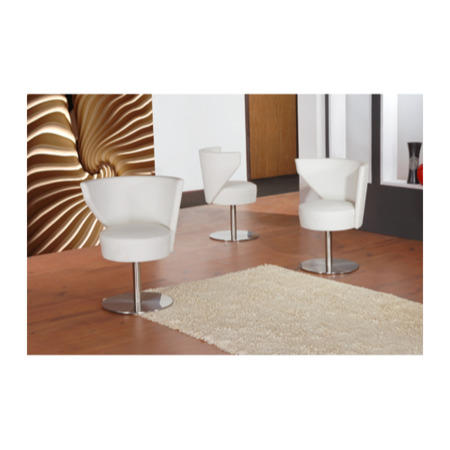 Wilkinson Furniture Mobo White Swivel Chair