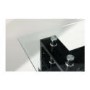 Wilkinson Furniture Calico Glass Top TV Stand in Black