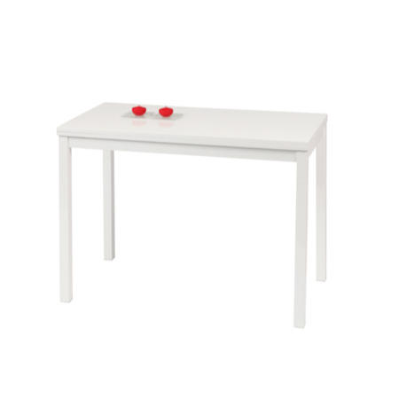 Wilkinson Furniture Vita Dining Set with Red and Black Chairs