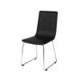 Wilkinson Furniture Inca White Glass Dining Set with Black Chairs