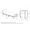 Jay-Be Crown Folding Single Guest Bed