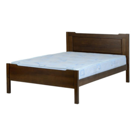 Seconique Eclipse Double Bed Frame in Walnut
