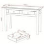 Seconique Panama Solid Pine 2 Drawer Console Table