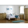 Solid Pine Rustic Chest of 4 Drawers - Panama - Seconique