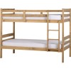 Seconique Panama Solid Pine Single Bunk Bed 3ft