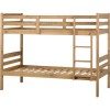 Seconique Panama Solid Pine Single Bunk Bed 3ft