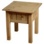 Seconique Panama Solid Pine Lamp Table