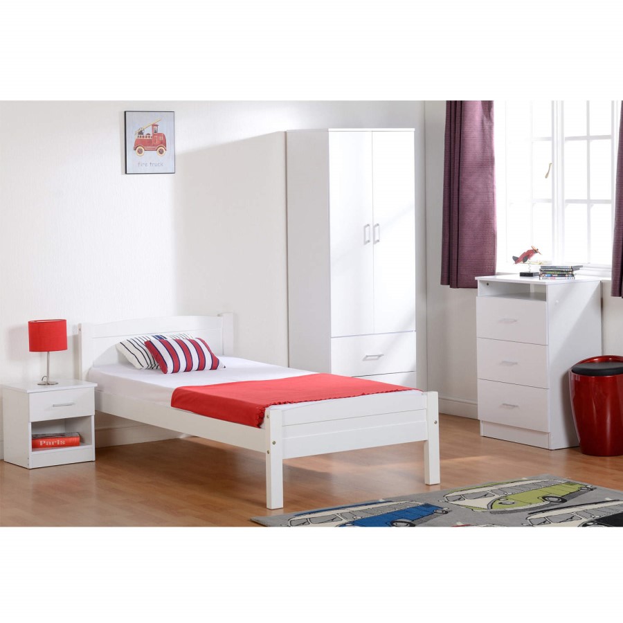 Seconique Polar Bedroom Set in White
