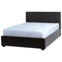 Seconique Prado Upholstered Kingsize Bed in Brown