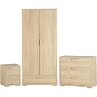 Seconique Cambourne Bedroom Set in Oak