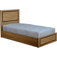 Seconique Charles Single Bed Frame in Oak