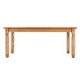Solid Pine Dining Table - Seats 6 - Corona