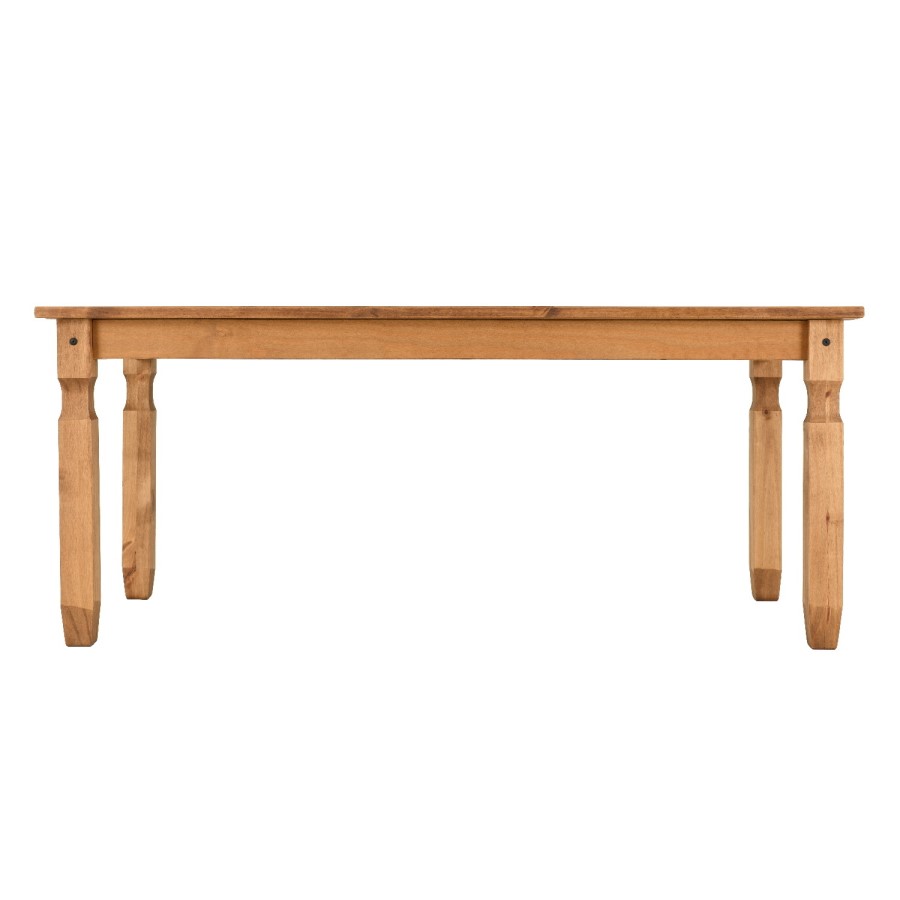 Solid Pine Dining Table - Seats 6 - Corona
