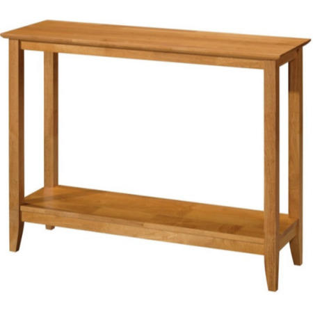 Seconique Hampton Console Table in Natural Oak