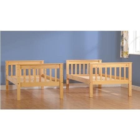 Pine Detachable Bunk Bed - Neptune - Seconique