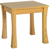Seconique Saxton Lamp Table in Light Oak