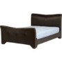 Seconique Valley Upholstered Double Bed Frame in Brown