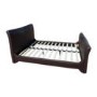 Seconique Valley Upholstered Double Bed Frame in Brown