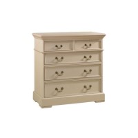 Origin Red Country House 3+2 Drawer Chest
