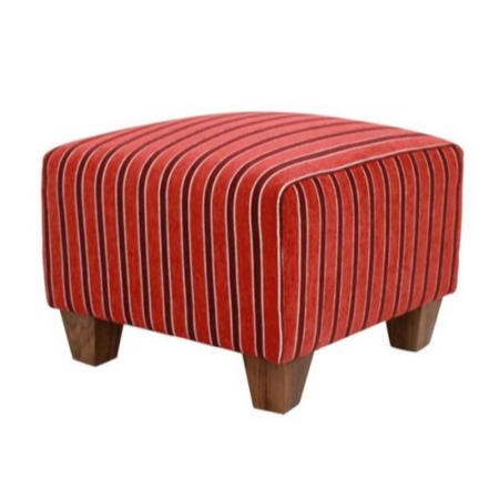 Origin Red Devonshire Footstool in Red - Furniture123