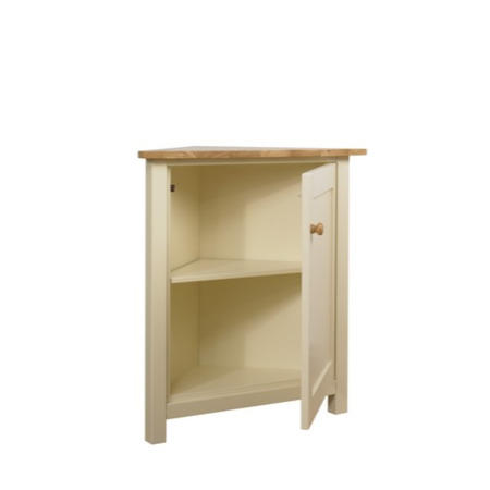 Origin Red York Corner Dresser in Ivory