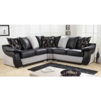 Lebus Campari Scatter Back Corner Sofa in Grey