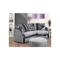 Lebus Moda Scatter Back Chaise Sofa in Wimbledon Grey